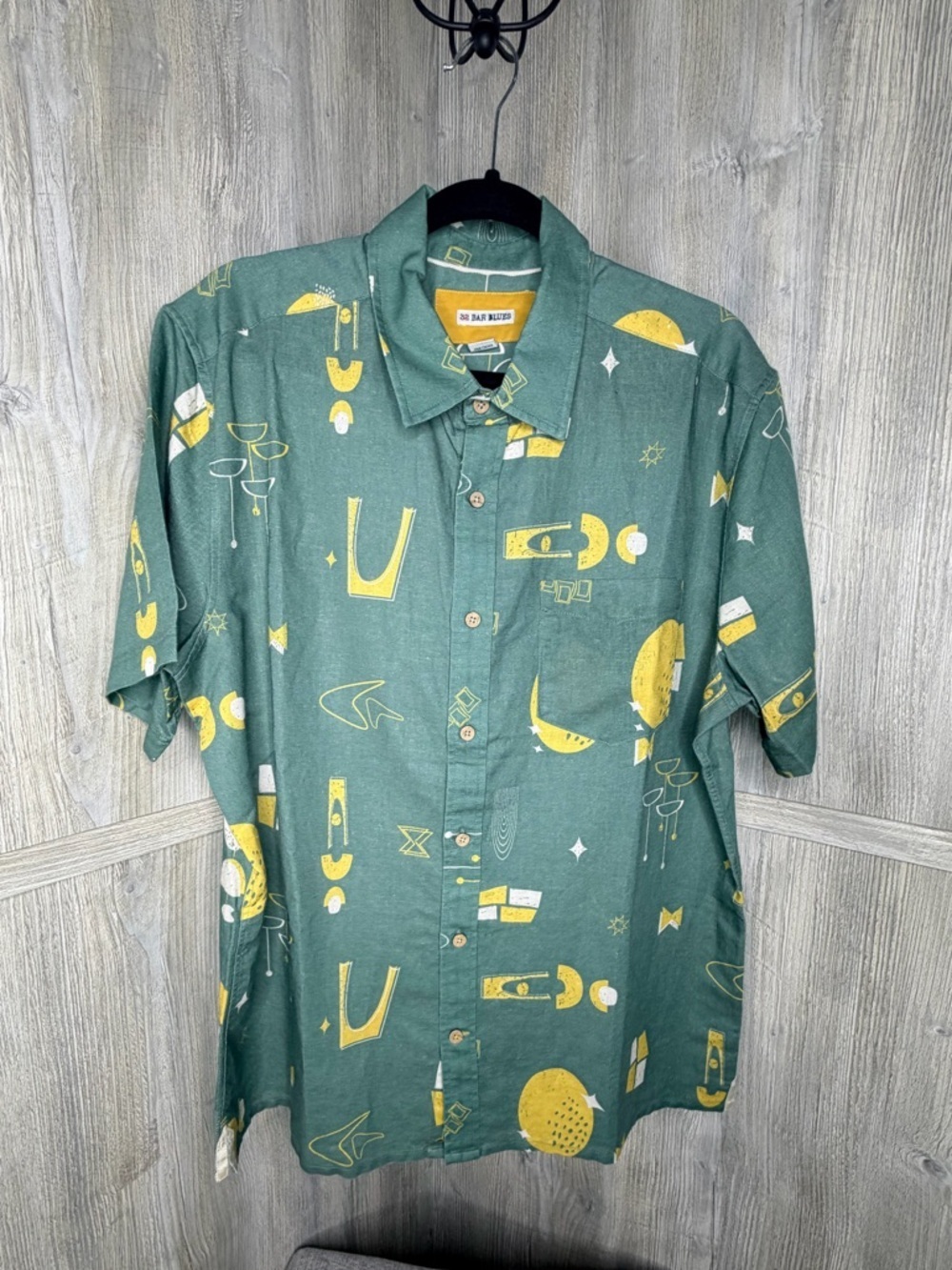 32 Bar Blues Funky’s Uncle Button Shirt